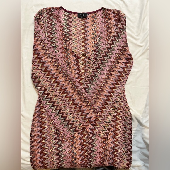 Vici Joanne Crochet Cover Up Maxi Dress - Picture 7 of 14